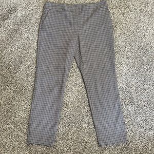 Maroon/White/Black dress pants